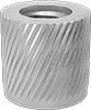 Press-In Threaded Inserts for Soft Metal