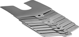 Image of Product. Shims. Front orientation. Shims. Slot, Precision Adjust, Sold as Assortments.