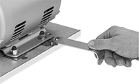 Image of ProductInUse. Front orientation. Shims. Precision Adjust, Slot, Sold Individually.