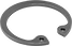 Image of Product. Bottom orientation. Retaining Rings. High-Load Internal Retaining Rings.