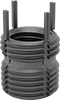 Screw-Locking Seize-Resistant Key-Locking Threaded Inserts for Soft Metal