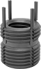 Screw-Locking Seize-Resistant Key-Locking Threaded Inserts for Soft Metal