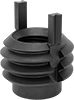 Screw-Locking Seize-Resistant Key-Locking Threaded Inserts for Soft Metal