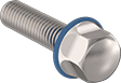 Image of Product. Front orientation. Hex Head Screws. Sanitary Stainless Steel Hex Head Screws.