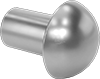 Steel Domed Head Solid Rivets 