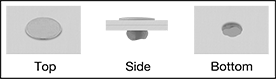 Image of ProductInUse. Installed. Top orientation. Contains Annotated, Border. Rivets. Mil. Spec. Aluminum Flush-Mount Solid Rivets.