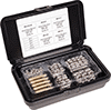 Heat-Set Threaded Insert Assortments with Installation Tools