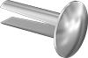 Nickel-Plated Steel Split Rivets