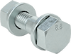 Steel Hex Head Screw Kits
