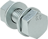 Steel Hex Head Screw Kits