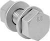 Steel Hex Head Screw Kits