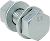 Steel Hex Head Screw Kits