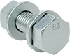 Steel Hex Head Screw Kits