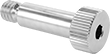 Image of Product. Front orientation. Shoulder Screws. Aluminum Hex-Drive Shoulder Screws.
