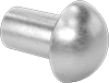 18-8 Stainless Steel Domed Head Solid Rivets