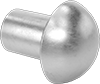 18-8 Stainless Steel Domed Head Solid Rivets