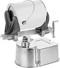 Image of ProductInUse. Front orientation. Paint Shakers. Air-Powered Paint Shakers.