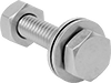 Stainless Steel Hex Head Screw Kits
