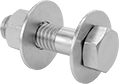 Image of Product. Front orientation. Hex Head Screws. Stainless Steel Hex Head Screw Kits.