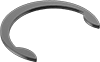 Low-Clearance Side-Mount External Retaining Rings