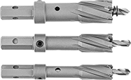 Image of Product. Side1 orientation. Hollow-Core Cutters. Hollow-Core Cutter Sets for Power Drills.