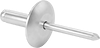 Aluminum Large-Diameter Domed Head Blind Rivets 