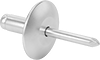 Aluminum Large-Diameter Domed Head Blind Rivets