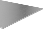 Image of Product. Front orientation. Stainless Steel. Polished Highly Corrosion-Resistant 316 Stainless Steel Sheets, Brushed #4.