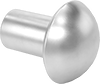 Aluminum Domed Head Solid Rivets 