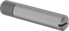 Metric Partially Threaded Studs