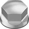 Sanitary Low-Profile Cap Nuts
