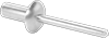 Aluminum Domed Head Sealing Blind Rivets 