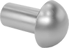 Copper Domed Head Solid Rivets 