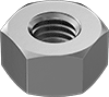 Super-Corrosion-Resistant 316 Stainless Steel Extra-Wide Hex Nuts for High-Pressure Applications