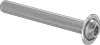 Stainless Steel Flanged Button Head Hex-Drive Screws