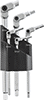 Tight-Clearance Pivoting L-Key Sets