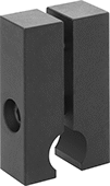 Image of Product. Front orientation. Shaft Collars. Support-Rail Two-Piece Shaft Collars.