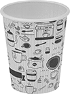 Image of Product. Front orientation. Cups. Food-Service Cups, Style B.