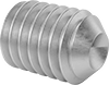 Mil. Spec. Stainless Steel Cup-Tip Set Screws 