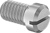 18-8 Stainless Steel Narrow Cheese Head Slotted Screws