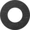 High-Temperature Oil-Resistant Carbon Fiber-Reinforced Buna-N Pipe Gaskets