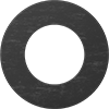 High-Temperature Oil-Resistant Carbon Fiber-Reinforced Buna-N Pipe Gaskets