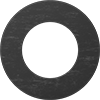 High-Temperature Oil-Resistant Carbon Fiber-Reinforced Buna-N Pipe Gaskets