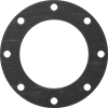 High-Temperature Oil-Resistant Carbon Fiber-Reinforced Buna-N Pipe Gaskets with Bolt Holes
