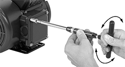 Image of ProductInUse. Front orientation. Contains Annotated. Speeder Handles. Spinning Speeder Handles.