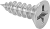 Stainless Steel Phillips Flat Head Screws for Sheet Metal