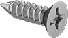 Stainless Steel Phillips Flat Head Screws for Sheet Metal