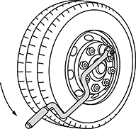 Image of ProductInUse. Shown Used as Breaker Bar. Front orientation. Speeder Handles. Flex-Head Crank-Handle Speeder Handles.