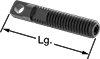 Swiveling Extension Spring Stud Anchors