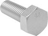 Left-Hand-Thread Steel Hex Head Screws